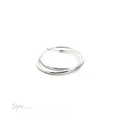 2.5mm Infinity Hoops
