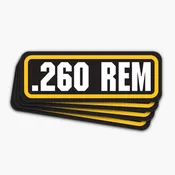 “.260 REM” Ammo Label (4-Pack)
