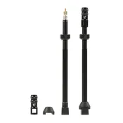 Caffélatex Tubeless Valve Pair Black RVC and Key