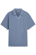 3 CROSSES GARMENT-DYED POLO Infinity