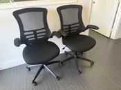 50+ BLACK MESH CHAIRS - BLOWOUT $49ea
