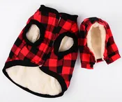 Buffalo Plaid Pet Coat