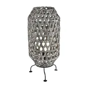 36" Woven Outdoor Table Lamp