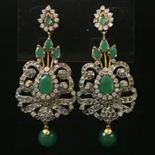 CZ Earrings 3"