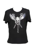 Viking Skull Bamboo Tee | Dead-stock | Women's