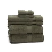900 GSM 6-Piece Long Staple Combed Cotton Towel Set