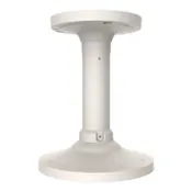 10″ Pedestal/Pendant Mount for Large Turret Cameras – Requires VT-TJB01 – Ivory