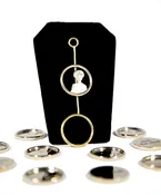 Mannequin Logo Blunt Ring