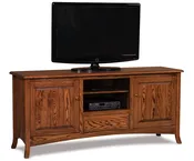 Carlisle Media Stand - 72"W by Forks Valley Woodworking