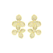 fyb Sakura Earrings: Gold