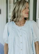 Baby Blues Lace Top