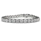 14k 16.94ctw Diamond Tennis Bracelet