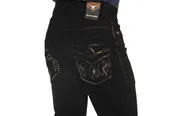 Ace of Diamond Jet Black Brown Stitch