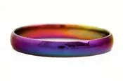 3mm Anu’nue Titanium Toe Ring with Rainbow *IP