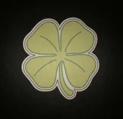 4 Leaf Clover Design Silly Patch