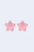 Baby Star Clip Set in Jelly Peach