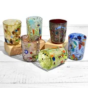 Alta Small Glasses, Set of 6, Beer Tasting Glass, Juice Glass