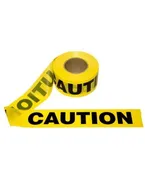 CAUTION TAPE YELLOW 1000 FT″ CAULK GUN