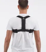 Adjustable Posture Support, Unisex, One Size Fits Most- Black