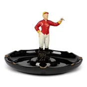 '21' Club Jockey Porcelain Ashtray