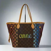 Louis Vuitton Hand-Painted - 50 Shades of Ombré