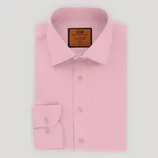4 Way Stretch Travel Shirt | Barrel Cuff | Point Collar | Orchid Pink