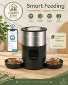 4.5L Smart Dual-Bowl Automatic Pet Feeder