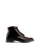 Alden x Snake Oil Provisions Wick Color 8 Shell Cordovan Boot