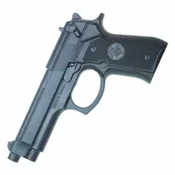 9" Black Polypropylene Training Gun