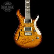 2024 PRS Paul Reed Smith CE24 Semi-Hollow Quilt Black Amber w/bag