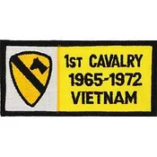 1st Cavalry Vietnam Patch