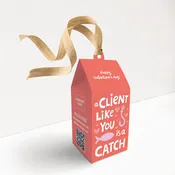 A Client Like You Is A Catch Valentine's Day | Real Estate Pop By Boxes