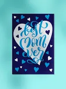 Best Mom Ever Mother's Day Card — Curtis Print & Design
