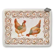 Chanteclair French Tapestry Placemat by Tissus Toselli