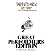 Adagio and Allegro Op. 70 for French Horn and Piano by Schumann ed. Tuckwell