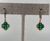 Emerald “Cousins” Earrings