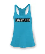 2TONE Tri-Racer Tank - Turquoise