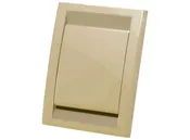 Central Vacuum Inlet Cover-Almond color