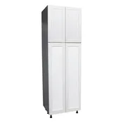 24 x 84 Utility Cabinet-Four Door-Grey - 24 x 84 x 23 3/8