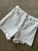 Abercrombie & Fitch women Shorts White 27
