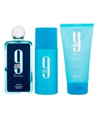 Afnan 9AM Dive 3.4oz Eau de Parfum + 5oz Shower Gel + 5oz Deodorant Gift Set For Men