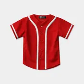 Kids' Button Down Baseball Jersey