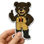 Buck The Farmall Cub Sticker