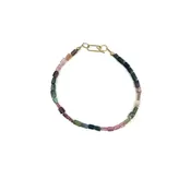 Aimee Petkus Pink and Green Tourmaline Bracelet