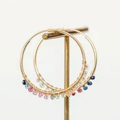 Arco Sapphire Earrings