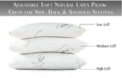 Luxury Pillow Replacement Covers | Premium Organic Cotton Blend Covers for Sleep Artisan Pillows
