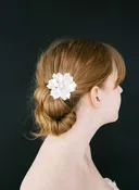 Acrylic petals modern hair flower - Style #2532