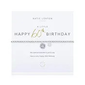 A Little Happy 60th Birthday Bracelet