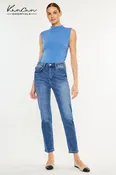 Adaline High Rise Slim Straight
