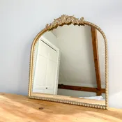 Antique Gold Arch Mirror